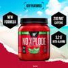 BSN Nutrition N.O.-Xplode Pre Workout Powder Food Supplement, Energy and Focus Booster with Caffeine, Amino Acids, Vitamin C and Zinc, Green Burst Flavour, 50 Servings, 650 g view 2