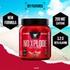 BSN Nutrition N.O.-Xplode Pre Workout Powder Food Supplement, Energy and Focus Booster with Caffeine, Amino Acids, Vitamin C and Zinc, Red Rush Flavour, 30 Servings, 390 g view 2