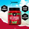 BSN Nutrition N.O.-Xplode Pre Workout Powder Food Supplement, Energy and Focus supportwith Caffeine, Amino Acids, Vitamin C and Zinc, Green Burst Flavour, 30 Servings, 390 g view 2