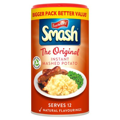 Batchelors Original Instant Mashed Potato Made From Real Potato, 360 g Tub (Pack of 1)