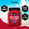 BSN Nutrition N.O.-Xplode Pre Workout Powder Food Supplement, Energy and Focus Booster with Caffeine, Amino Acids, Vitamin C and Zinc, Purple Power Flavour, 50 Servings, 650 g view 2