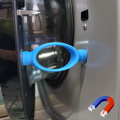 washing machine door prop Mold and Odor Prevention Rescue Your Washing Machine Helps your Washer Dry Properly to Prevent Odors (Blue)