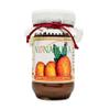 Jar of 230 gr. Artisan jam produced by Venatura, in Palmadula, Sassari. Sardinia view 1