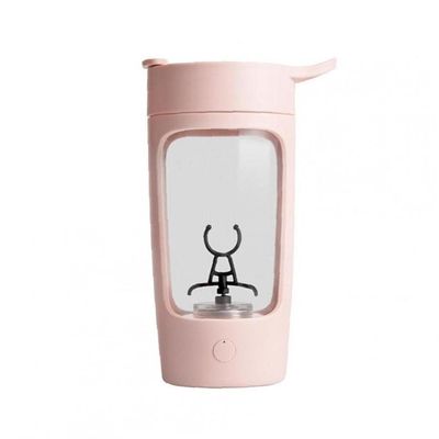 650ml Portable Leakproof Electric Shaker Bottle,Usb Rechargeable Protein Powder Shaker Mixer Cups Water Bottle for Sports Gym