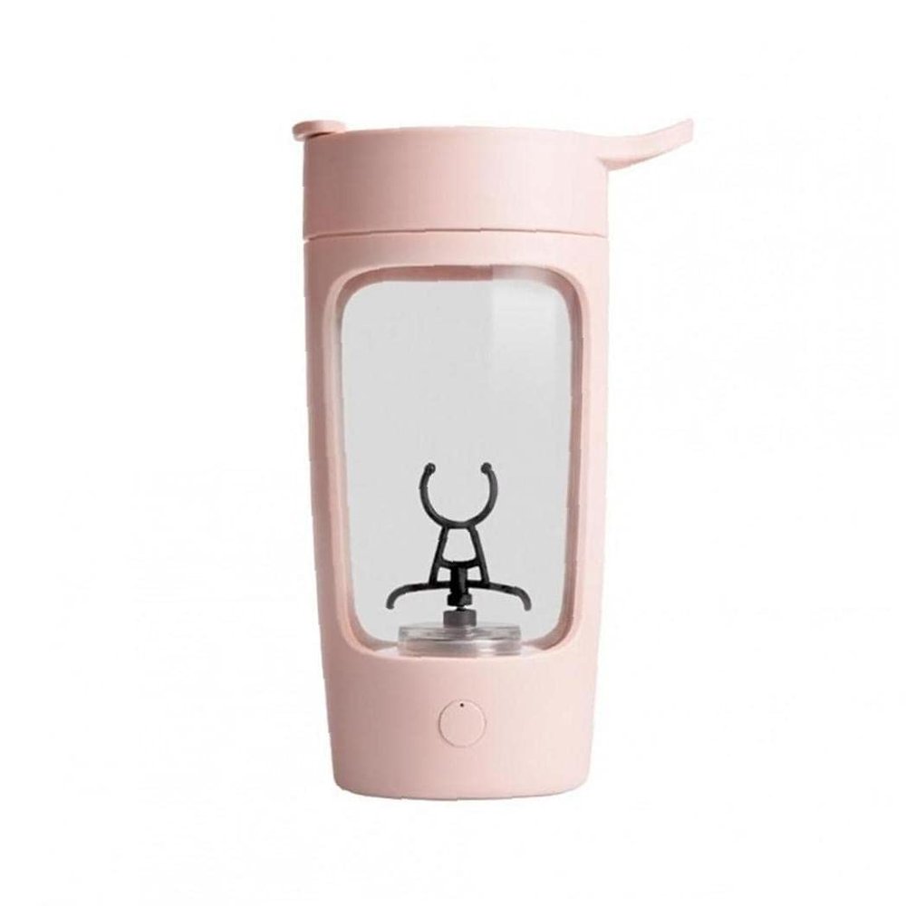650ml Portable Leakproof Electric Shaker Bottle,Usb Rechargeable Protein Powder Shaker Mixer Cups Water Bottle for Sports Gym