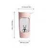 650ml Portable Leakproof Electric Shaker Bottle,Usb Rechargeable Protein Powder Shaker Mixer Cups Water Bottle for Sports Gym view 3
