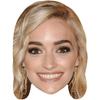 Celebrity Cutouts Brianne Howey (Smile) Big Head. Larger than life mask. view 1