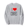 I Love COOKIES Sweatshirt view 1