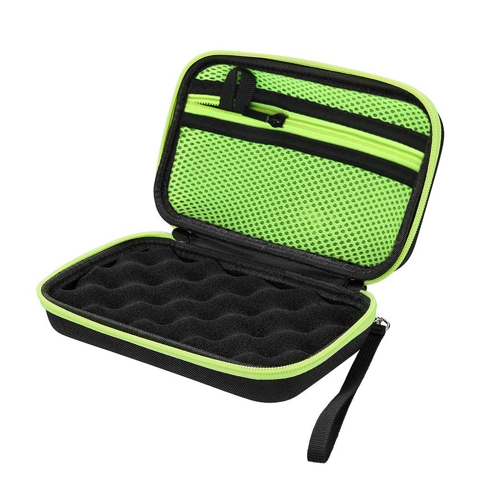 DAIMANPU Mini Portable Thermometer Protective Carrying Case Hard EVA Storage Bag Thermograph Protector with Lanyard