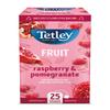 Tetley Raspberry & Pomegranate String & Tag Envelopes 6 x 25 Teabags view 2