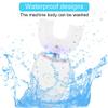 Adult U-Shaped Electric Sonic Toothbrush, Ultrasonic Silicone Brush Head (White) view 2