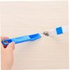 1pc 2 in 1 Door Window Gap Cleaning Brush Mini Keypad Slot Dust Cleaner Household Brush and Dustpan Set Random Color view 4