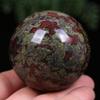 2.24 Natural Dragon Blood Stone Jasper Crystal Sphere Ball Crystals view 2