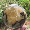 1000g Rare Natural Septarian Dragon Crystal Gem Geode Mineral Specimens view 4