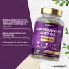 Blackcurrant Seed Oil 1000mg | 90 Softgel Capsules | Natural Source of GLA | High Strength Blackcurrant Supplement | Horbaach view 2
