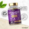 Blackcurrant Seed Oil 1000mg | 90 Softgel Capsules | Natural Source of GLA | High Strength Blackcurrant Supplement | Horbaach view 4