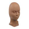 1pc Human Head Eyelashes Teaching Eyelash Extension Mannequin Lip Eyelash Practice Head Maniquin Hair Braiding Mannequin Head Eyelash Training Head Stand Silica Gel To Weave Spa view 1