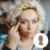1pc Human Head Eyelashes Teaching Eyelash Extension Mannequin Lip Eyelash Practice Head Maniquin Hair Braiding Mannequin Head Eyelash Training Head Stand Silica Gel To Weave Spa view 3