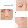 1pc Human Head Eyelashes Teaching De Para Gelatinas Braid Wig Silicone Mold Face Silicone Eyelash Head Stand Detachable Head Mold Training Head Model Mannequin Mold view 4