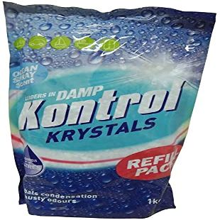 Kontrol 2 x Moisture Absorber Refill Crystals Ocean Spray Scent 1kg