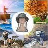 5 Pack Mosquito Head Net Face Mesh Net Head Protecting Net with Storage Bagfor Outdoor Hiking Climbing Walking Mosquito Fly Insects Bugs Preventing (Available in Three Colors) (Black) view 2