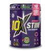 10X Athletic Stim Pre Workout Beta Alanine High Caffeine Creatine Sugar Free |Vegan Low Calorie Atomic Orange Flavour 600g 25/50 Servings (Cobra Ki) view 1
