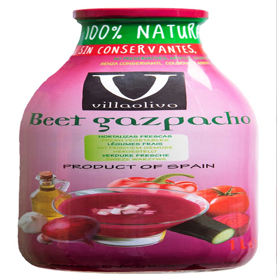 VILLAOLIVO - Gazpacho with beetroot - 1000 ml