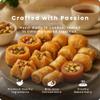 Sweetland London Premium Pistachio Baklava Selection  1 kg | Handmade Traditional Lebanese Baklava Treat Selection | Great Gift for Ramadan, Mother's Day, Easter, & Eid | UK Made | Tin Gift Box view 2