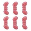 Minkissy 6pcs High Heels Stickers Foot Heel Cushions Heel Shoe Grips Liner Silicone Heel Protector Boot Insoles Heels Grips Sneaker Do Not Follow Sponge Women's Sports Shoes Pink view 1
