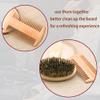 Beard Grooming Kit for Men, Beard Brush & Wooden Comb Kit Beard Care Kit for Styling, Shaping, Trimming and Growth view 3