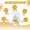 Herbal Magic's Pure & Organic Lemon juice Powder - Rich & Vibrant Smoothies, Shakes, Juices, Baking, Cuisines - irresistibly delicious - for an active lifestyle - 200g view 4