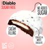 Diablo No Added Sugar Dark Cookies & Cream with Milk Cream Filling Covered in White Glaze  No Added Sugar Biscuits Snacks for All, Sweet Treats Sweetened with Maltitol, 128g (Pack of 2) view 3