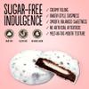 Diablo No Added Sugar Dark Cookies & Cream with Milk Cream Filling Covered in White Glaze  No Added Sugar Biscuits Snacks for All, Sweet Treats Sweetened with Maltitol, 128g (Pack of 2) view 4