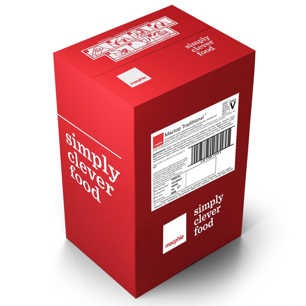 Macphie Mactop Traditional Cream Alternative 10 Litre