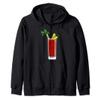 Bloody Mary Vegetarian Alcoholic Drink Cocktail Lovers Zip Hoodie view 1