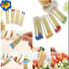 4 Pack Bamboo Dental Toothpicks (~400pcs) with Portable Travel Case Eco-Friendly Oral Hygiene Floss Sticks (1) view 2