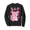 Japanese Anime Otaku Strawberry Milkshake Clothes Sweatshirt view 1