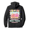 Kawaii Boba Bes-Teas, Besties Best Friends Bubble Tea Pullover Hoodie view 2