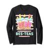 Kawaii Boba Bes-Teas, Besties Best Friends Bubble Tea Long Sleeve T-Shirt view 1
