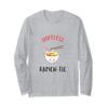Hopeless Ramen-Tic Ramen Lover Pun: I Just Really Love Ramen Long Sleeve T-Shirt view 1