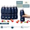 Kinetica Sports Ready-to-Drink High Protein Milkshake - Strawberry Flavour | 25g Protein/Bottle, 12 X 330ml Pack | High Protein, Low Fat & No Added Sugar |Convenient, high protein option for on-the-go view 4
