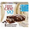 Fibre One 90 Calorie High Fibre Cookies and Cream Drizzle Cake Squares 5 x 155 g view 4