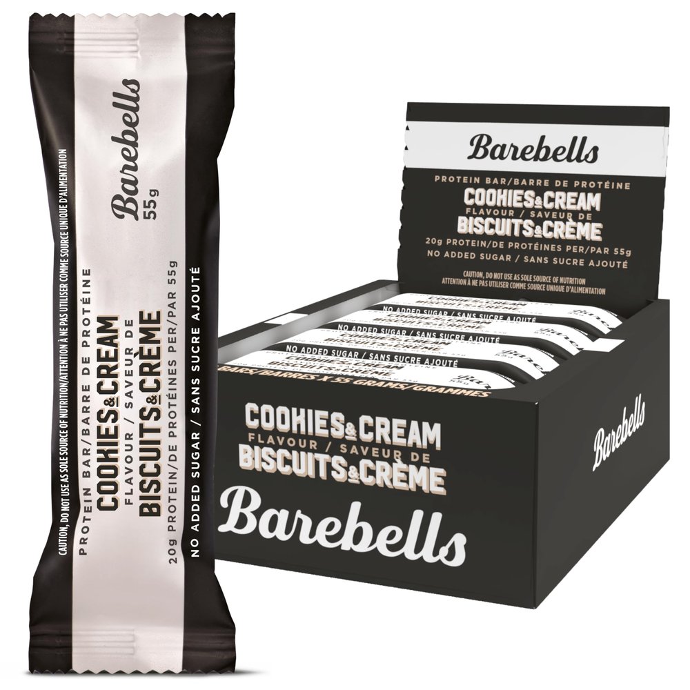 Barebells Protein Bar Cookies & Cream 12 x 55g