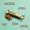 Barebells Salty Peanut Protein Bars, 12 Count,Pack of 2-20g Protein, 1g Sugar Snack Bars view 4
