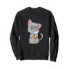 Bubble Tea Kawaii Boba Tea Japanese Lover Cat Kitten Anime Sweatshirt view 1