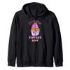 Incredible Cupcake Aunt Muffin Confectioner Tasty Baking Zip Hoodie view 1