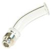 Armerah Pipe Stem XL 510 Drip Tip eCig Mouthpiece Medium Glass/Curved Clear 3 Pack view 3