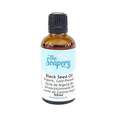 Black Cumin Seed Oil Organic 50ml - Cold Pressed, Raw, Pure, Virgin, Unrefined