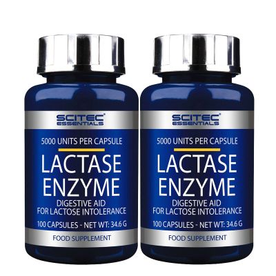 LACTASE Enzyme | Fights Lactose Intolerance | Digestive Aid | Food Supplement for Digests Lactose (200 Capsules)