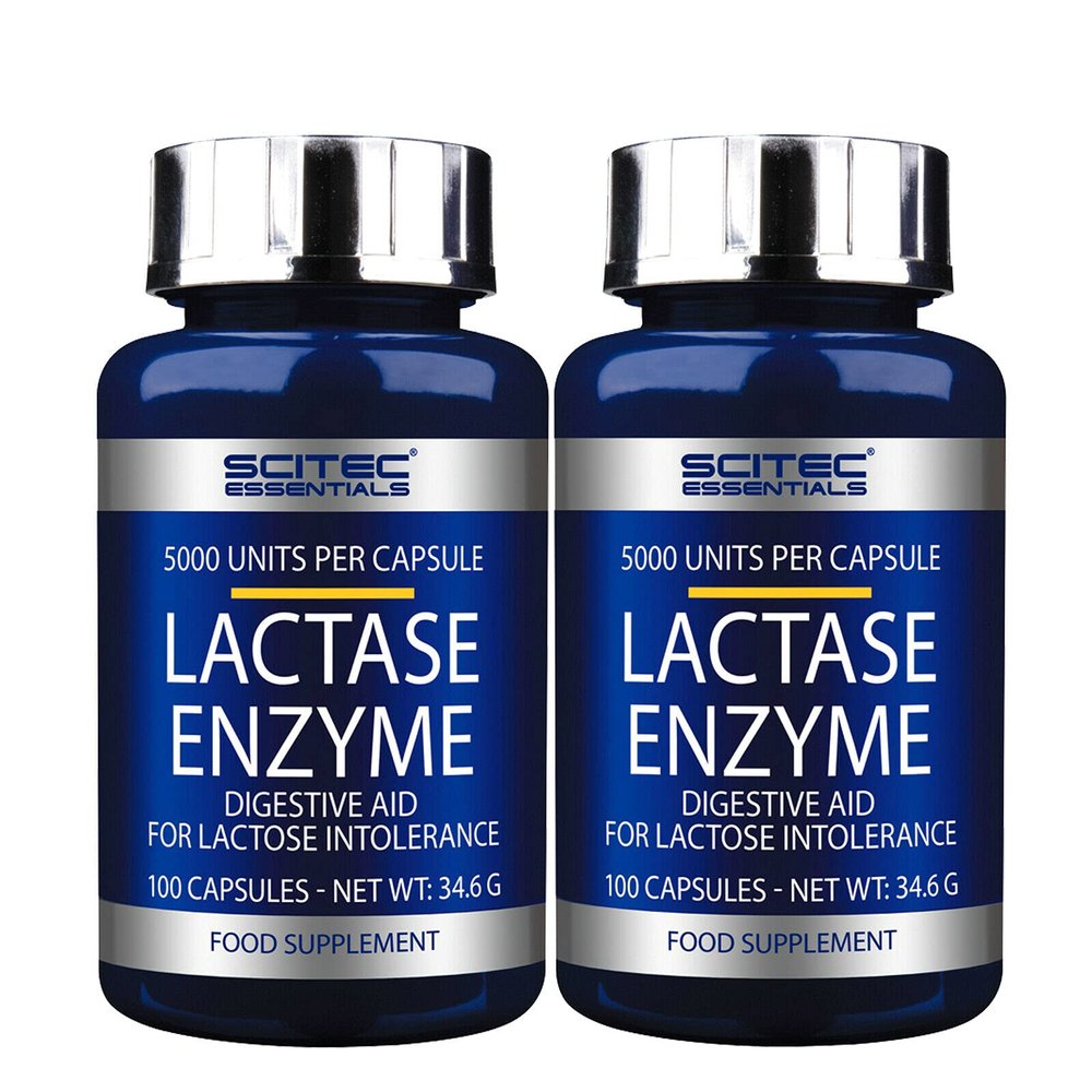 LACTASE Enzyme | Fights Lactose Intolerance | Digestive Aid | Food Supplement for Digests Lactose (200 Capsules)